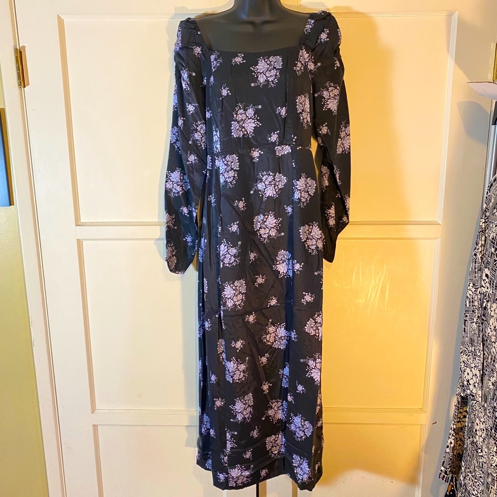 Maeve by Anthropologie Hedy Ruffled Midi Dress 6